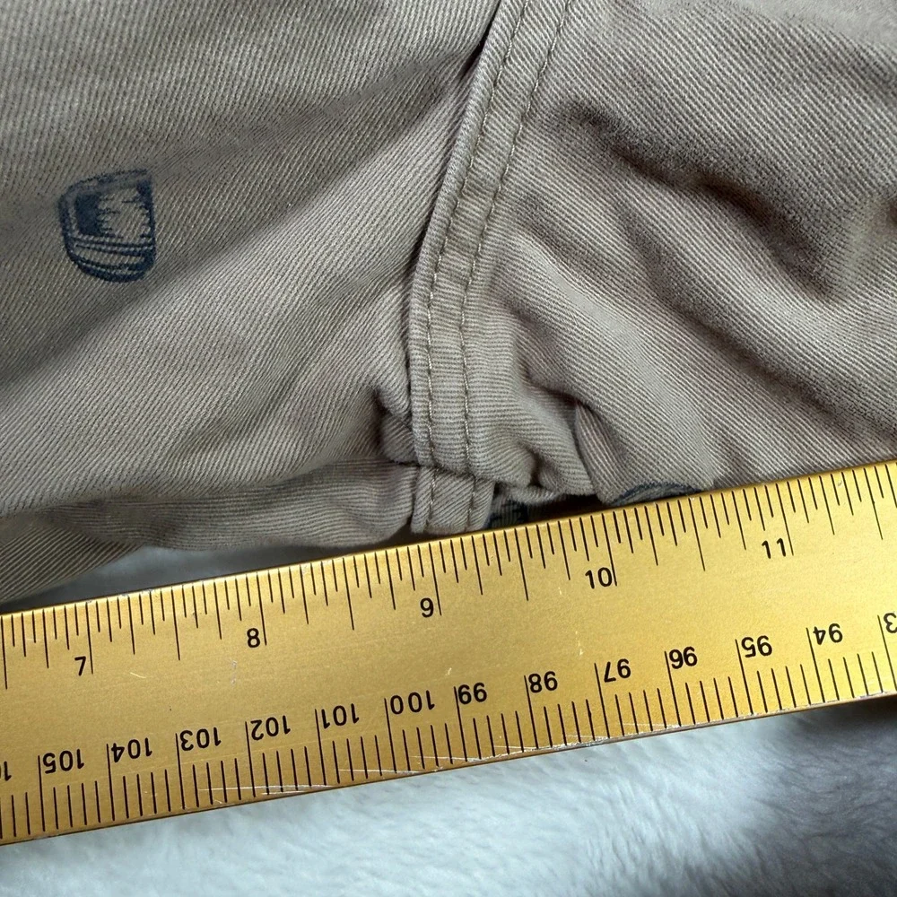 Wrangler Mens Khaki Barrel Print‎ Cargo Shorts Size 40